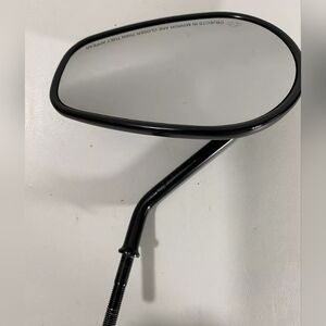 Harley Davidson Genuine Right Side Black Teardrop Mirror EUC